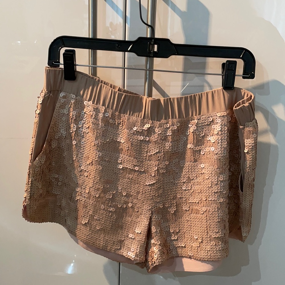 NWT Elizabeth & James Sequin Shorts!